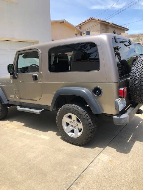How many official colors did Jeep make for Hardtops? | Jeep Wrangler TJ  Forum