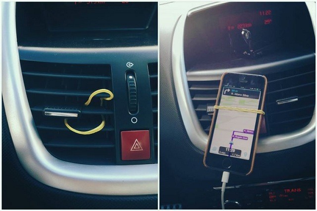 10-Car-Hacks-You-Should-Know-cell-phone-holder-made-of-rubber-band.jpg