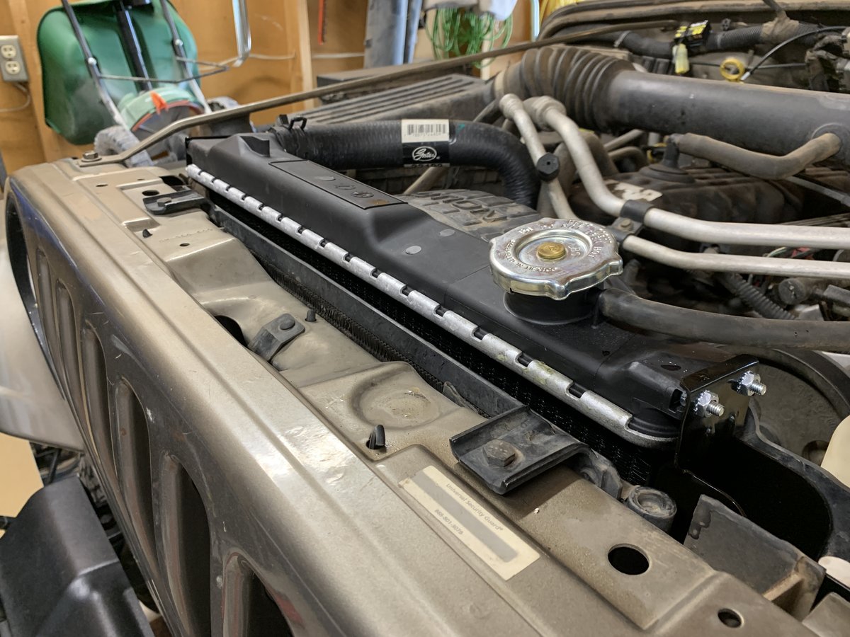 Alternatives for foam piece between radiator and A/C condenser | Jeep  Wrangler TJ Forum
