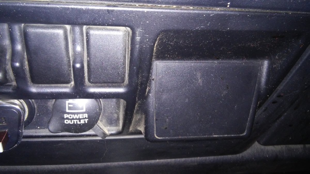 What is this blank panel on my dash? | Jeep Wrangler TJ Forum