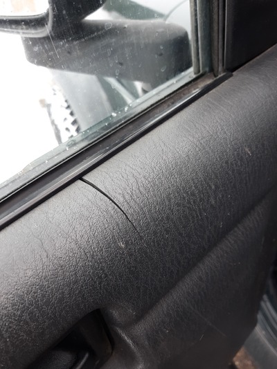 Repair Crack In On Interior Plastic Door Panel Jeep