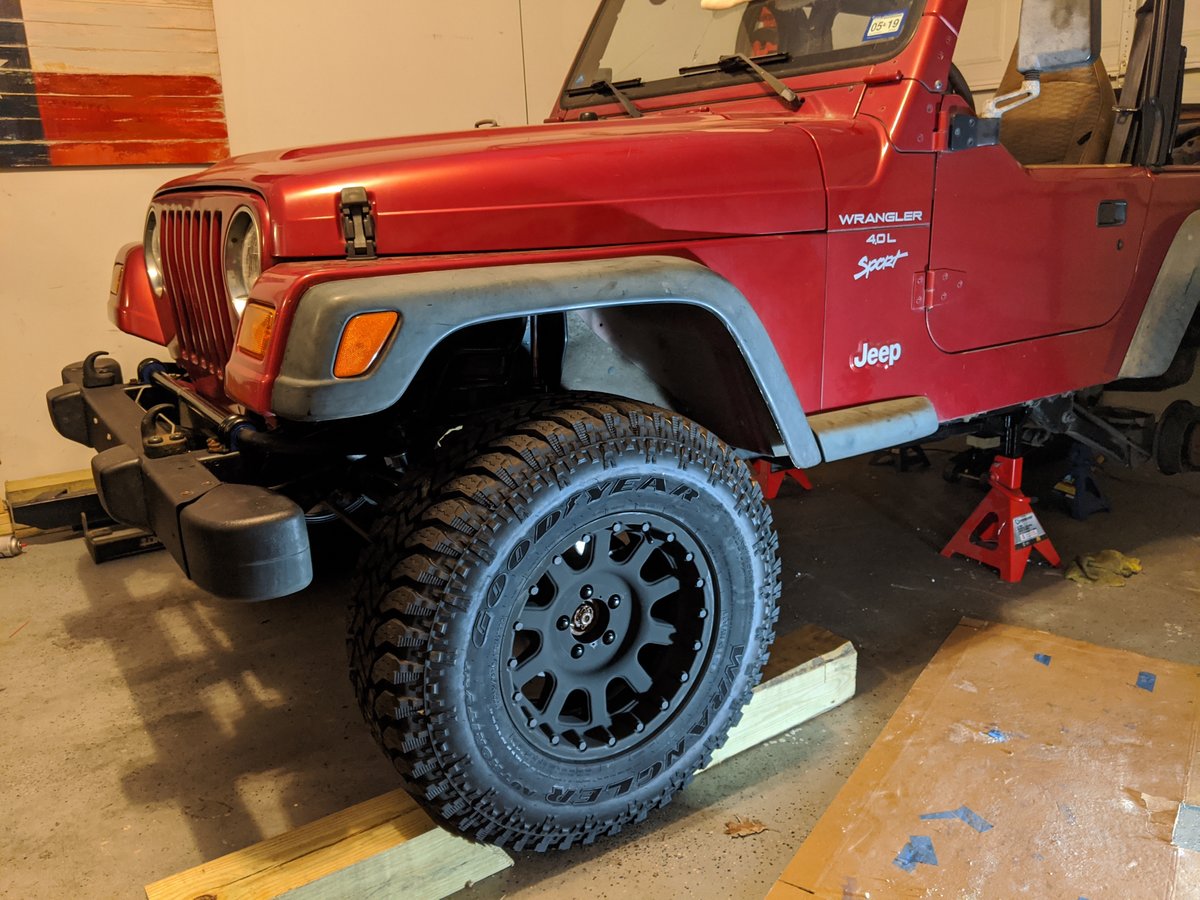 Anyone have an opinion on the Goodyear Wrangler Authority tires? | Jeep  Wrangler TJ Forum