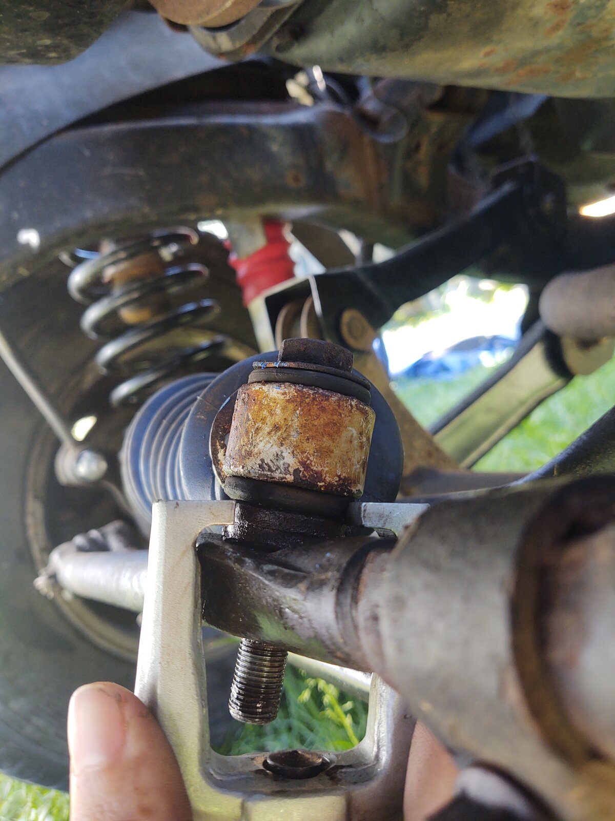 Steering stabilizer tapered bolt problem Jeep Wrangler TJ Forum