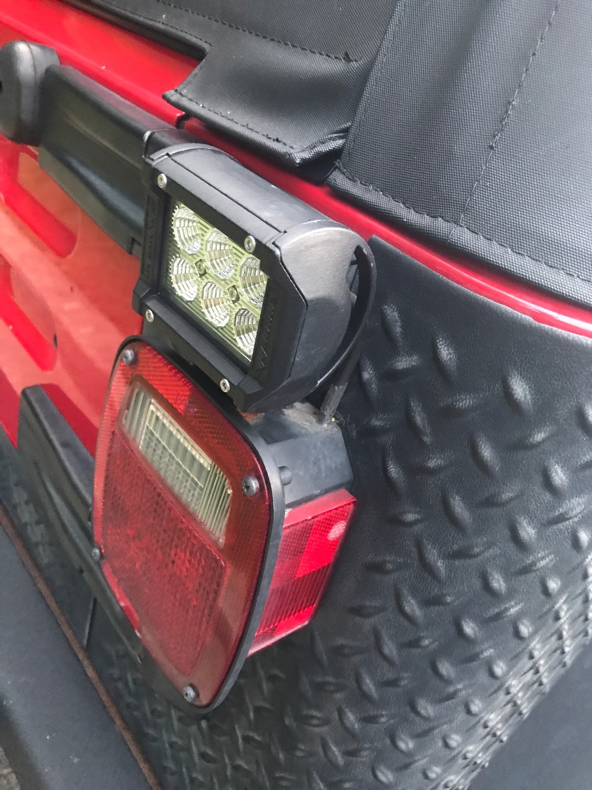 Let's see your reverse lights (jackass blinders) | Jeep Wrangler TJ Forum