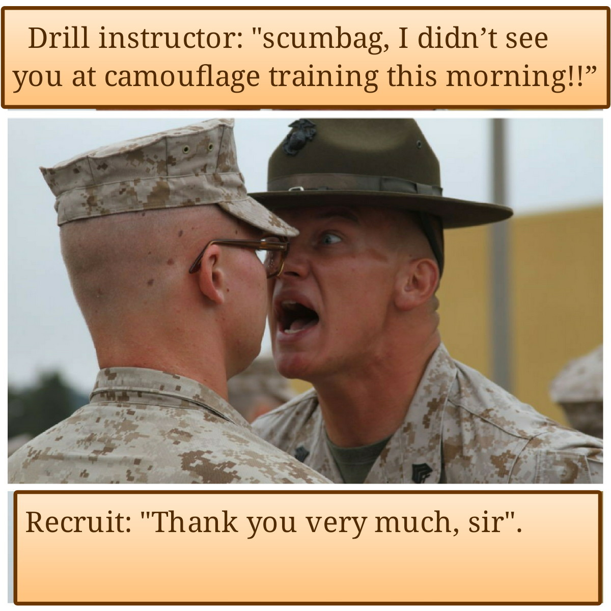 drill instructor jokes