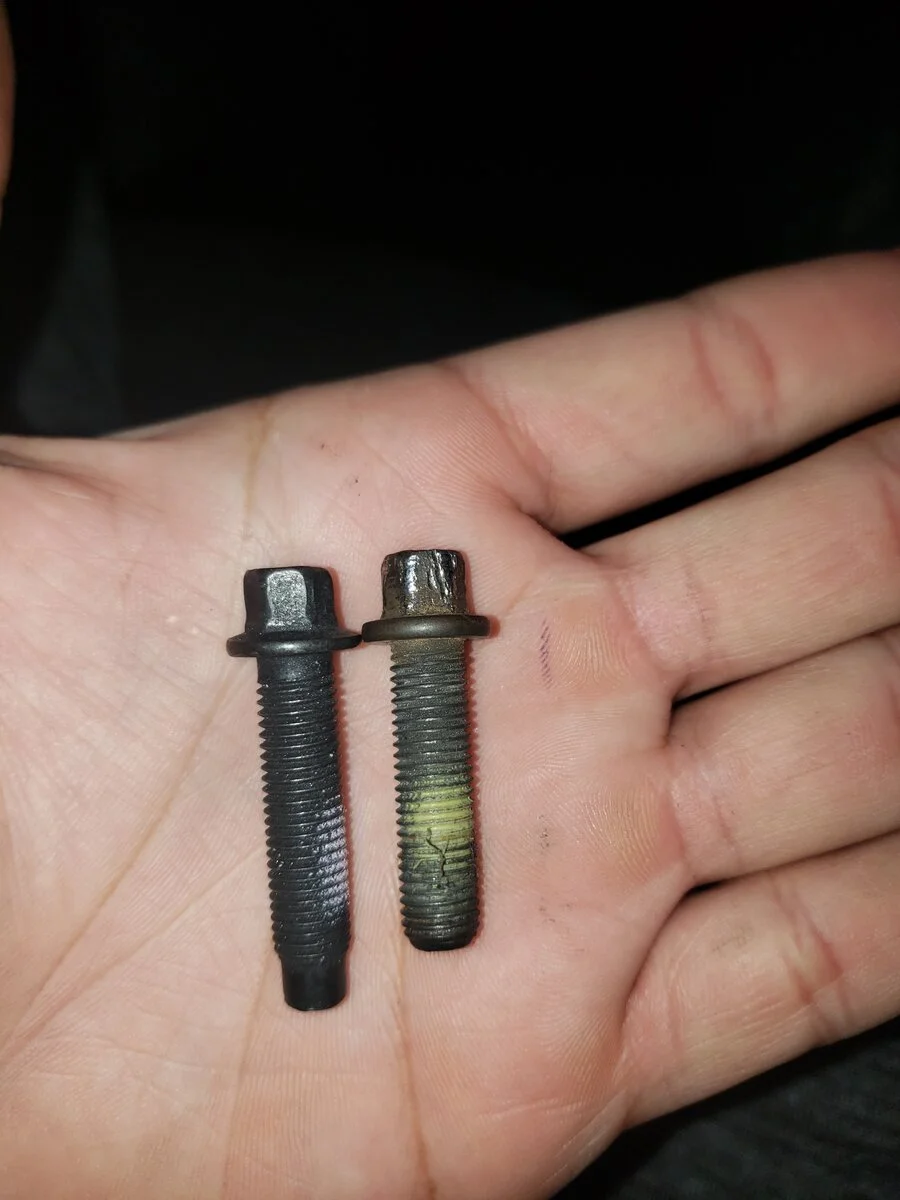 Single Front Drive Shaft To Transfer Case Bolt - 12 Point Torx, Fits Jeep TJ, XJ, ZJ (Part JOP-6036415AA)