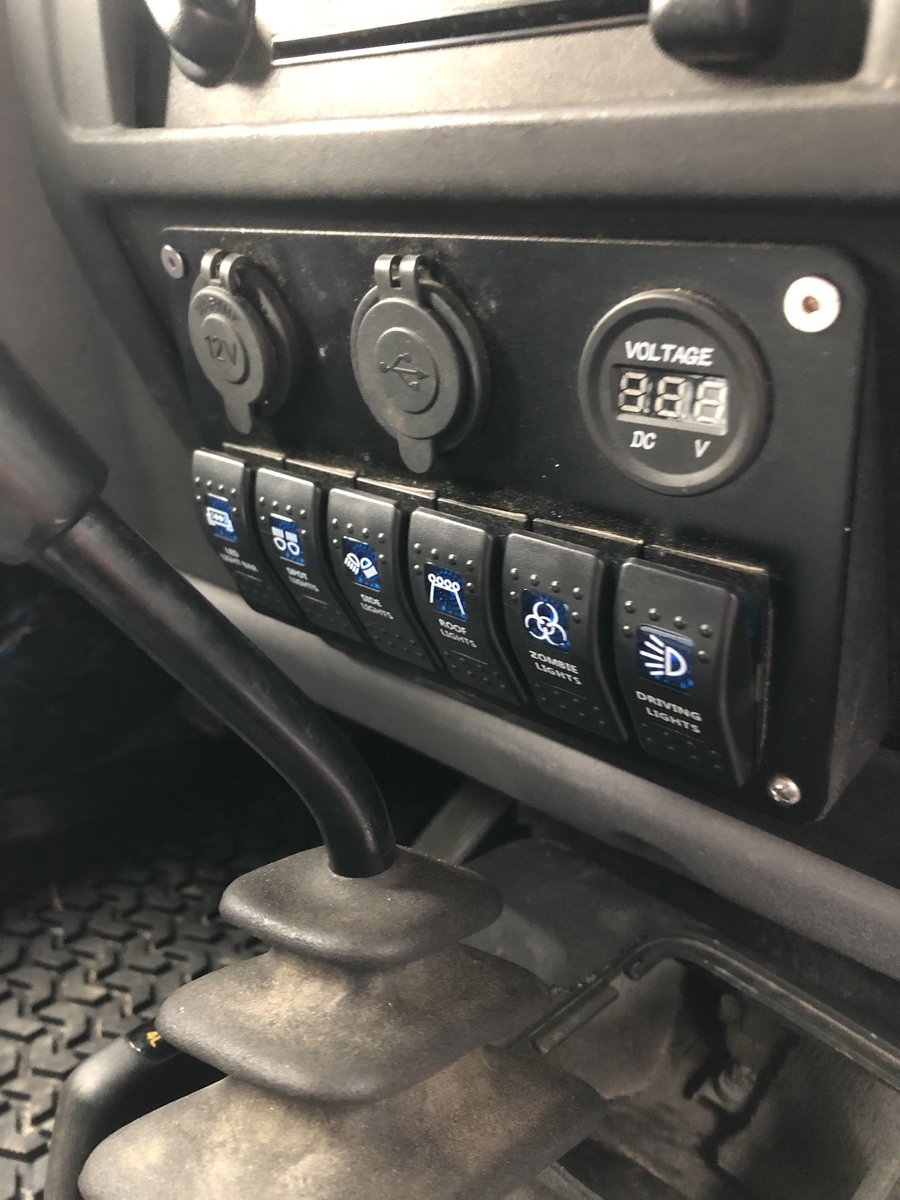 Show me your switch panels | Jeep Wrangler TJ Forum