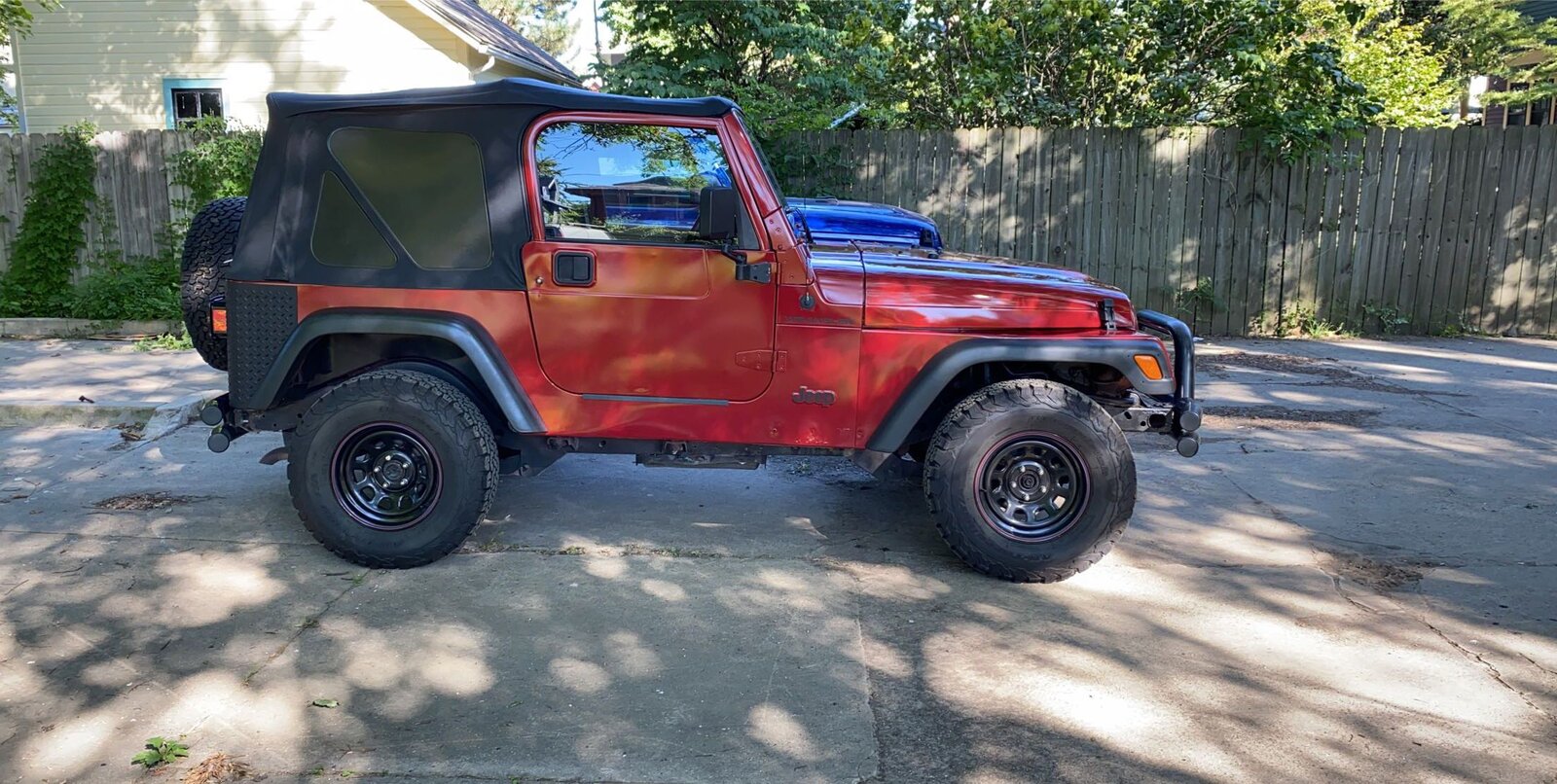 Anyone running lifts and 33s on a 4 cylinder? | Jeep Wrangler TJ Forum