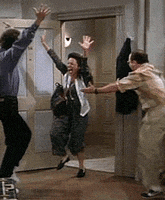 Excited Seinfeld GIF