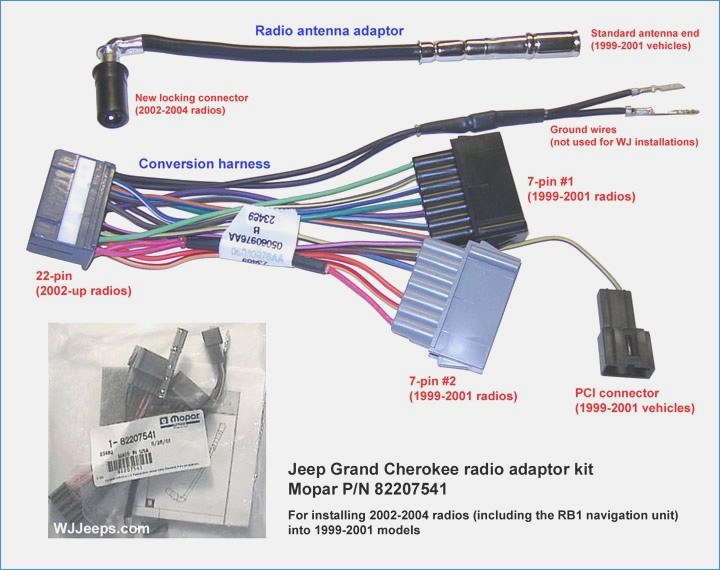 2006 Jeep Grand Cherokee Radio Wiring Harness from wranglertjforum.com