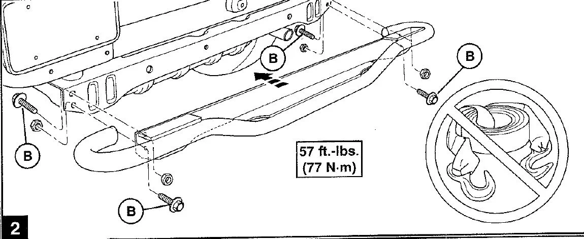 2004 TJ Mopar Rock Crawler Bumper Bolts.webp