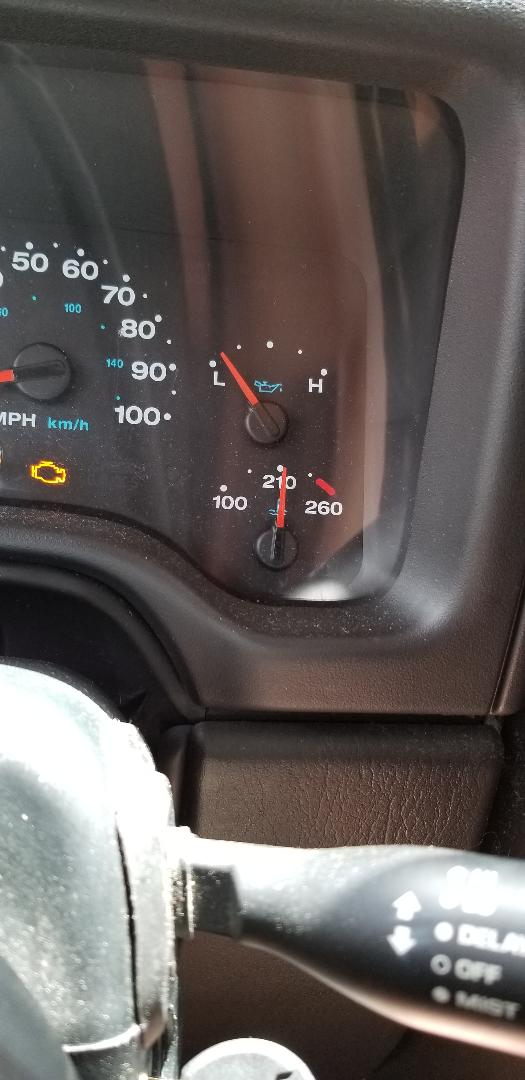 P0300 code and oil pressure gauge drops to zero at idle | Jeep Wrangler TJ  Forum