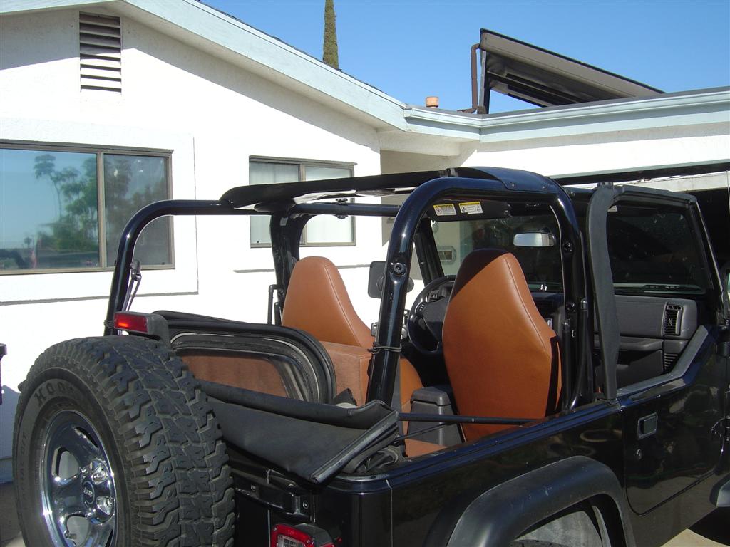 New roll bar covers without padding | Jeep Wrangler TJ Forum