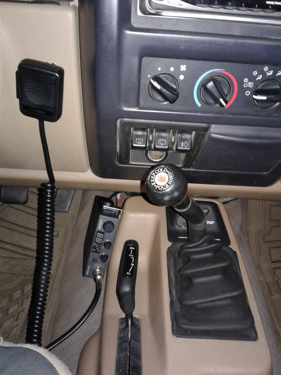 CB Radio Install Jeep Wrangler TJ Forum
