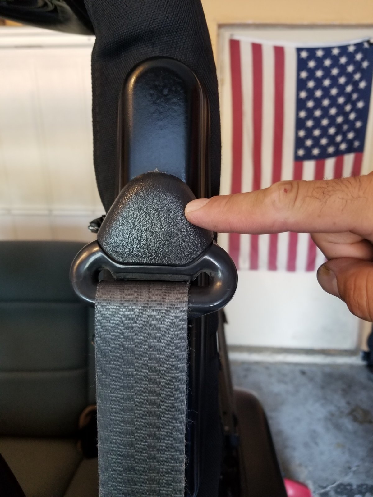 Adjusting seat belt height | Jeep Wrangler TJ Forum