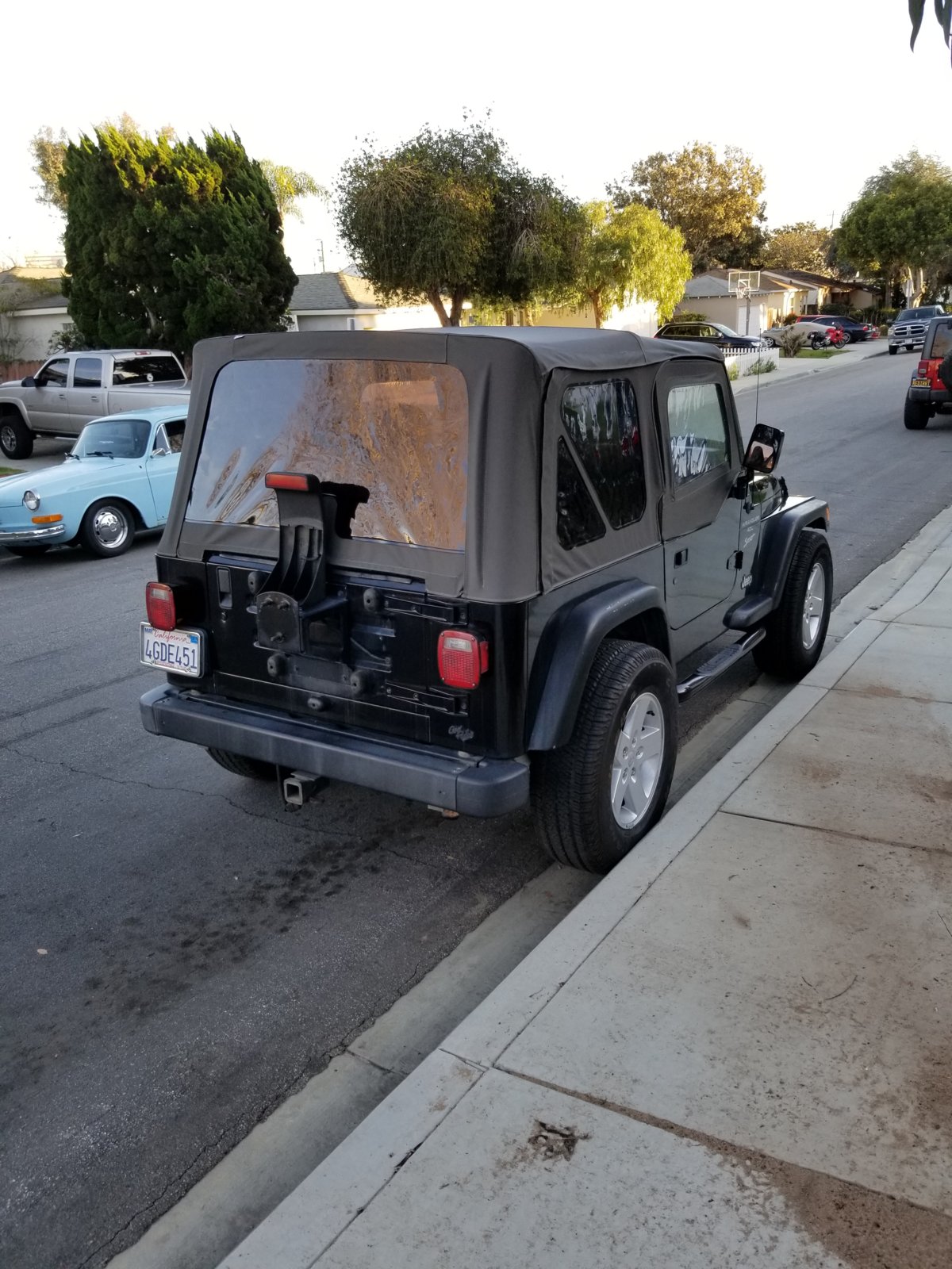 Fitting a JK spare to a TJ tailgate mount? | Jeep Wrangler TJ Forum