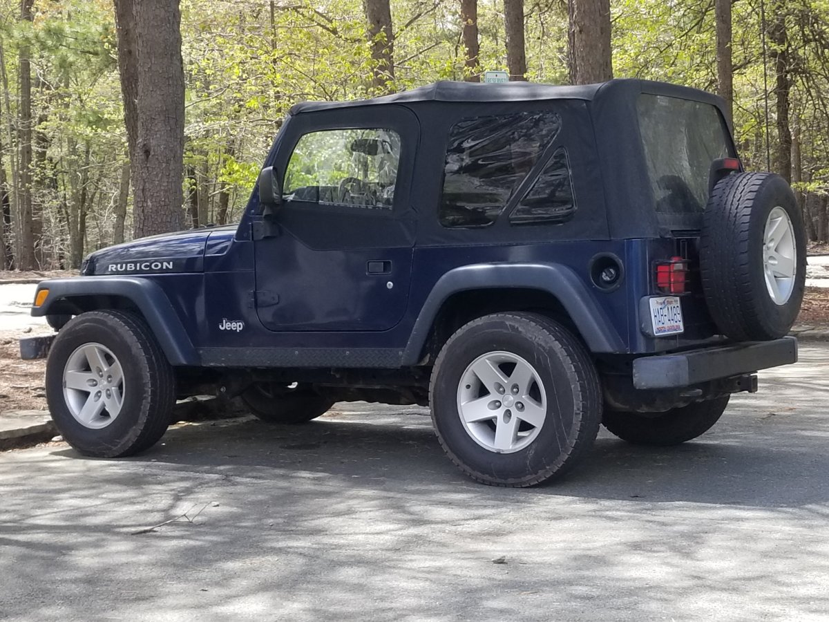Has anyone cut their stock fender flares to look like flat fender flares? | Jeep  Wrangler TJ Forum