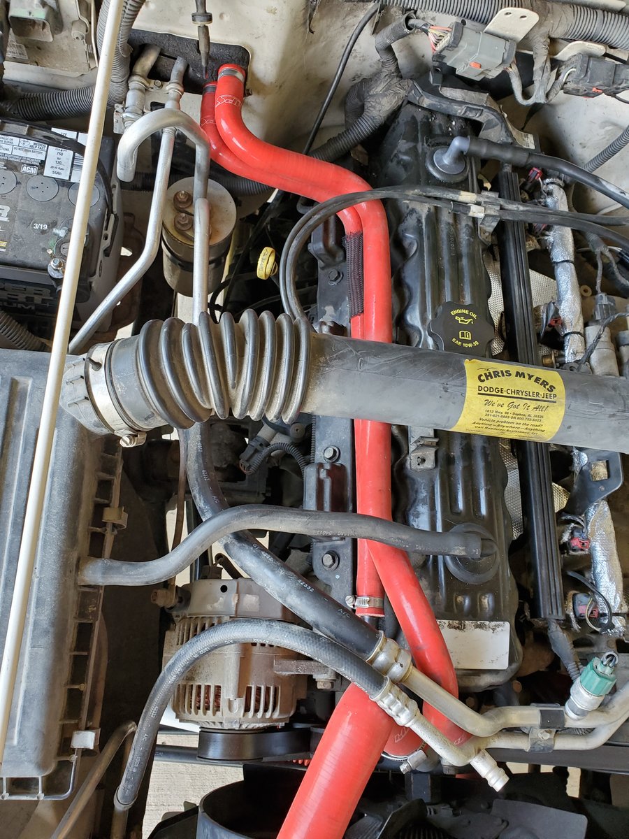 Anyone have a picture of their heater core hoses? | Jeep Wrangler TJ Forum