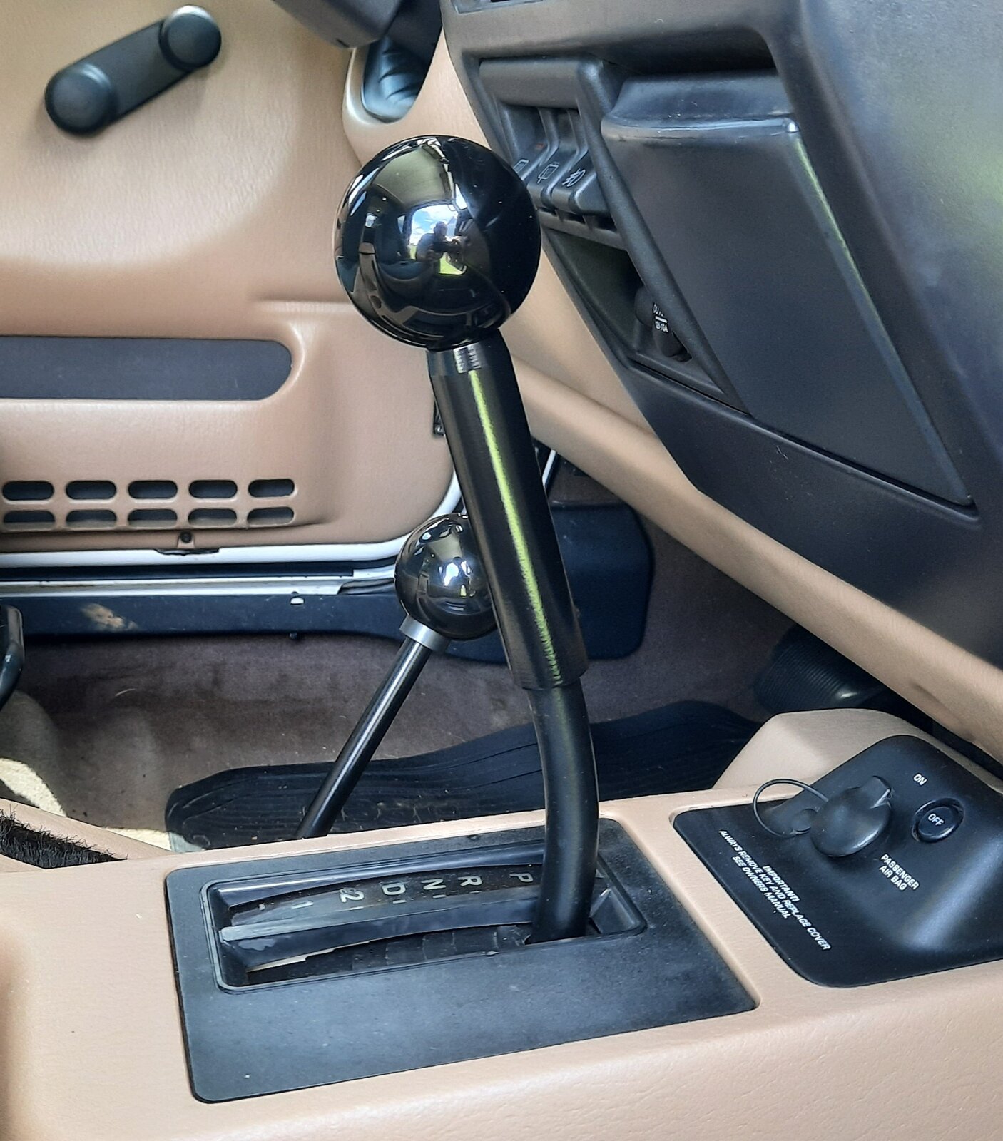 Changing automatic transmission shifter handle to a manual style knob | Jeep  Wrangler TJ Forum