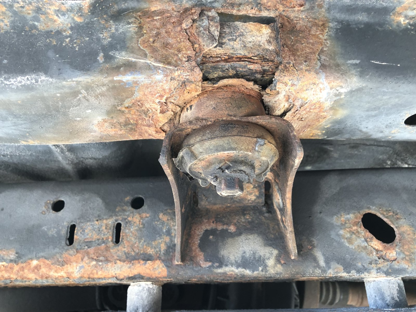 Suggestions on dealing with body mount rust | Jeep Wrangler TJ Forum