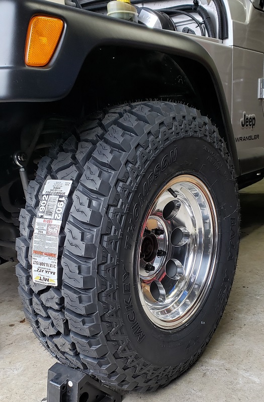  vs  tires | Jeep Wrangler TJ Forum