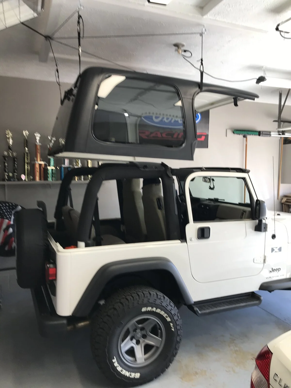 for hard top storage rack? Jeep Wrangler TJ Forum