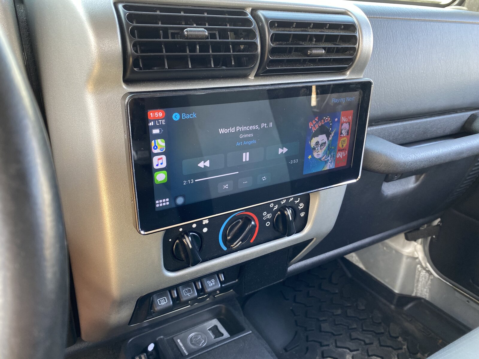 Single DIN touch screen | Jeep Wrangler TJ Forum