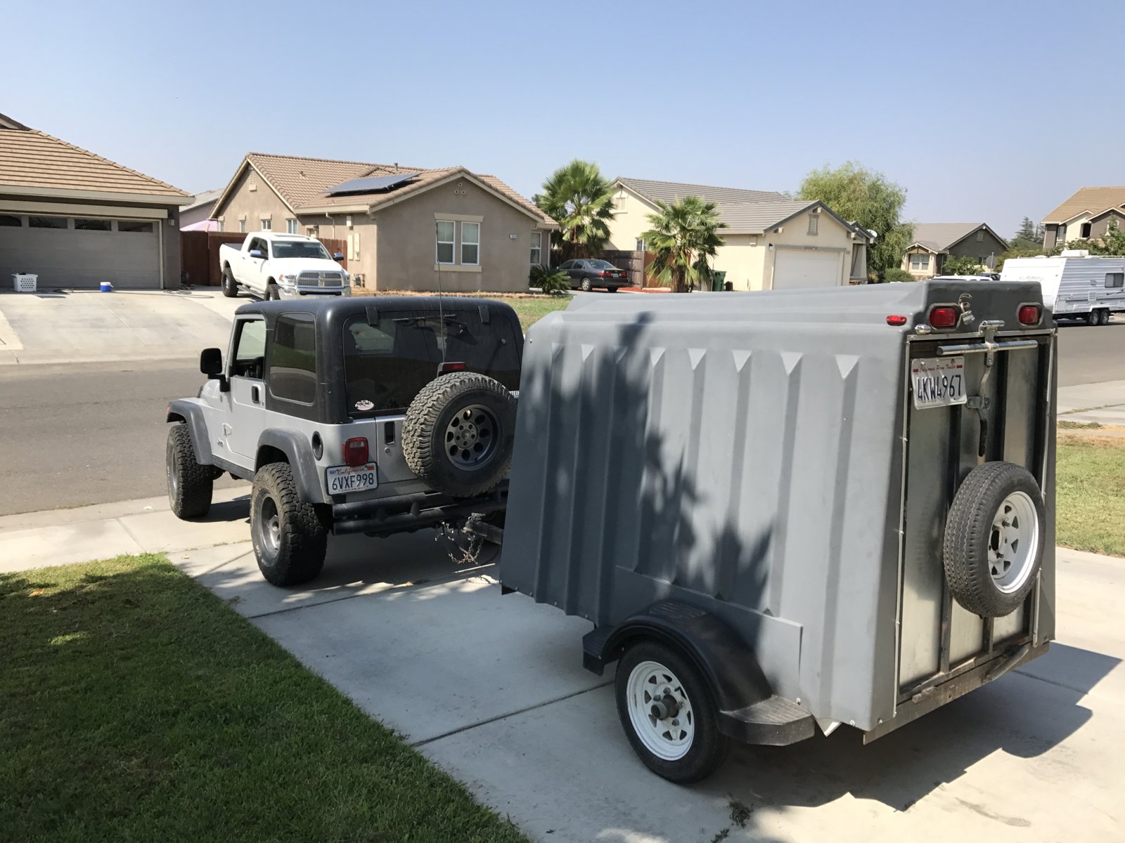Hauling a trailer with the TJ? | Jeep Wrangler TJ Forum