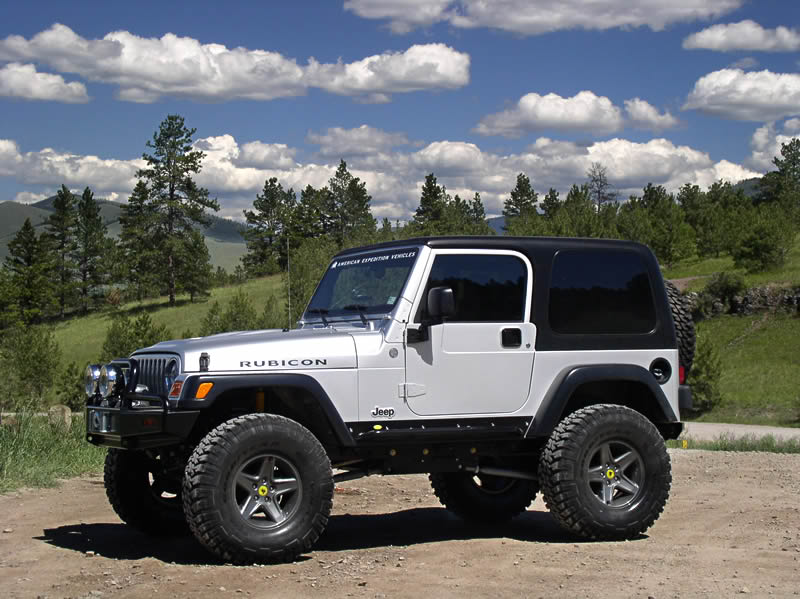 35's on 17” wheels | Jeep Wrangler TJ Forum