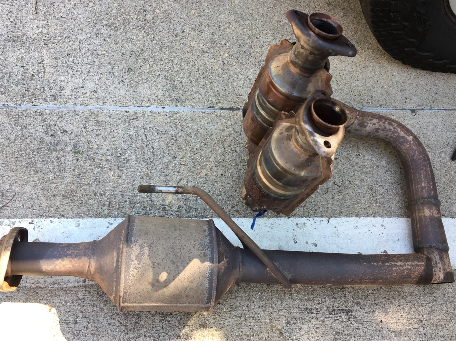 Removing the cats / down pipe? | Jeep Wrangler TJ Forum