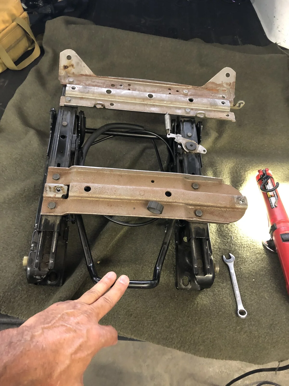 4) Naked jeep seat frame.webp