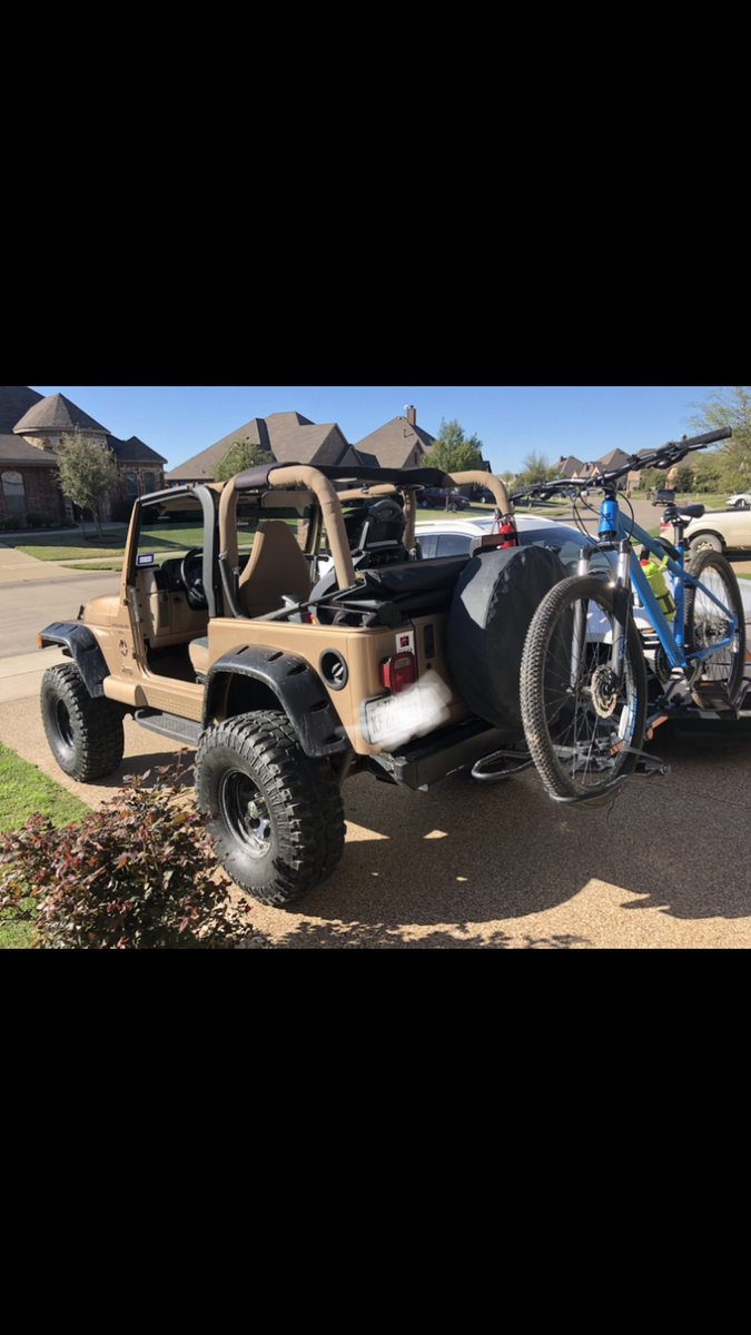 Bike Mounts for TJs | Jeep Wrangler TJ Forum