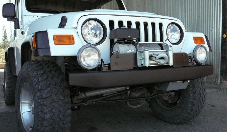 Winch with stock bumper? | Jeep Wrangler TJ Forum