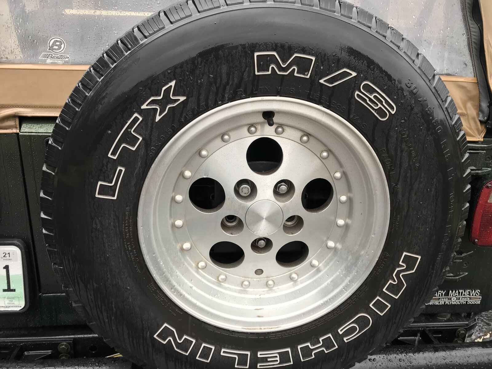 SOLD - Gambler wheels (5) with Cooper tires | Jeep Wrangler TJ Forum