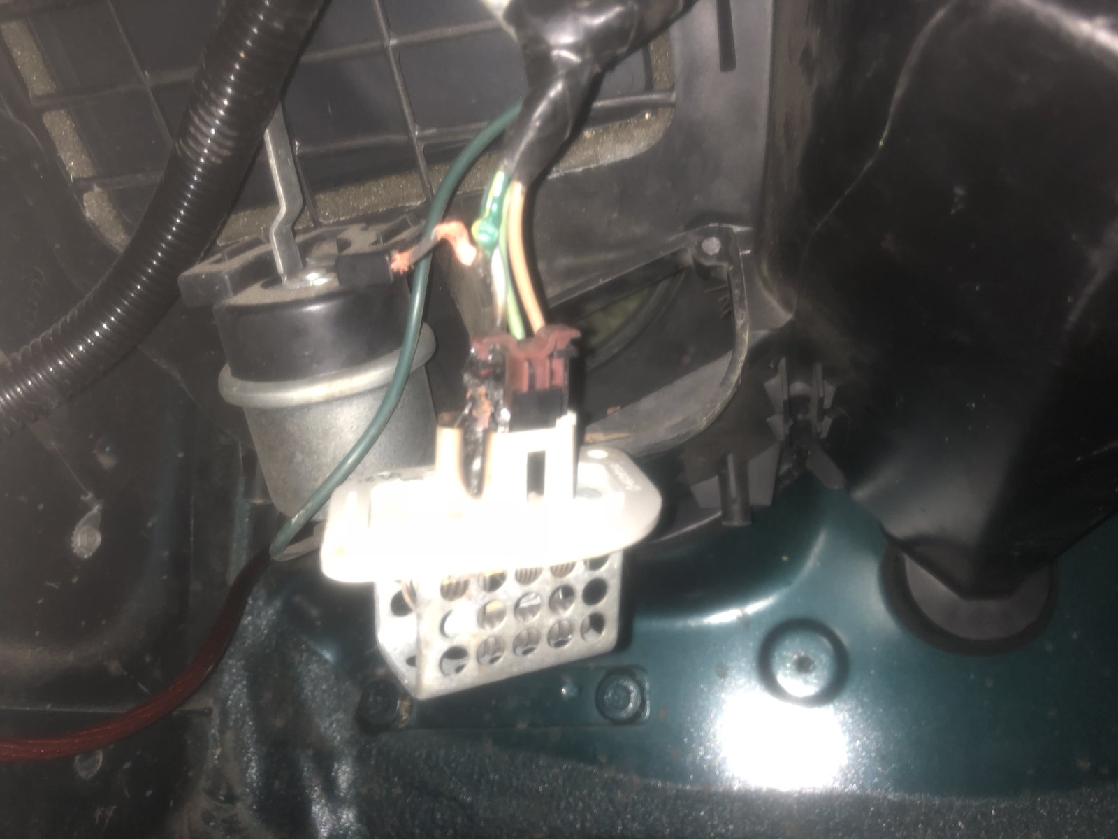 Burnt Out Wiring While Trying To Find Blower Motor Resistor Jeep Wrangler Tj Forum