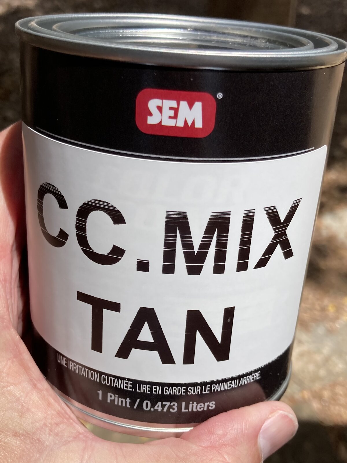 SEM Paint - Trim Black (1 Pint) 