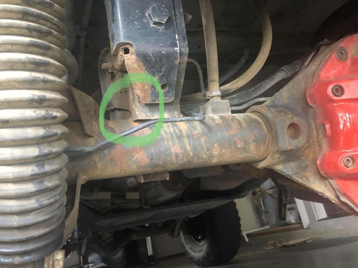 Rear track bar mount replacement | Jeep Wrangler TJ Forum