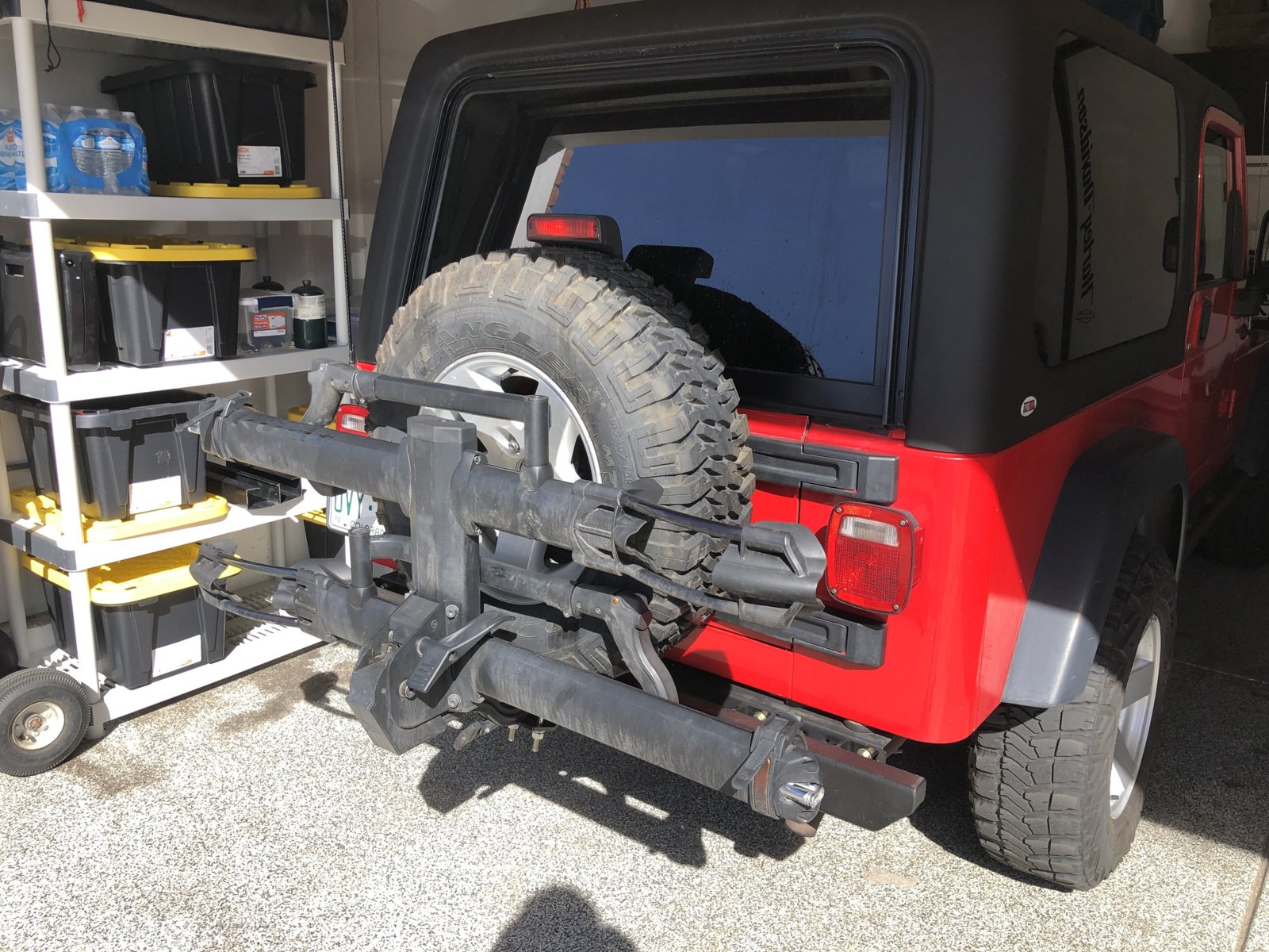 Hitch mounted bike rack? | Page 2 | Jeep Wrangler TJ Forum