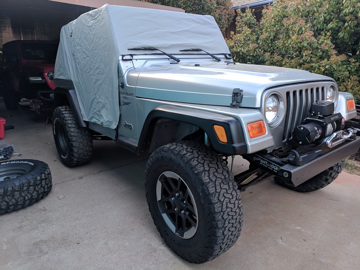 Looking for TJ rain cover | Jeep Wrangler TJ Forum