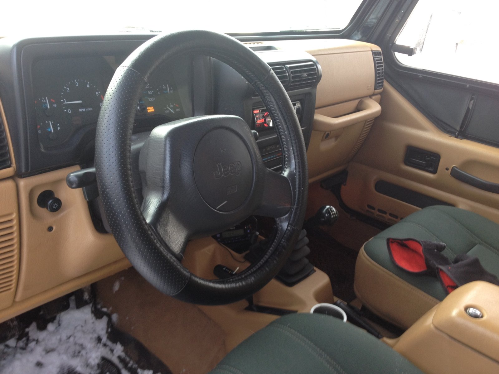 Leather Steering Wheel Cover | Jeep Wrangler TJ Forum