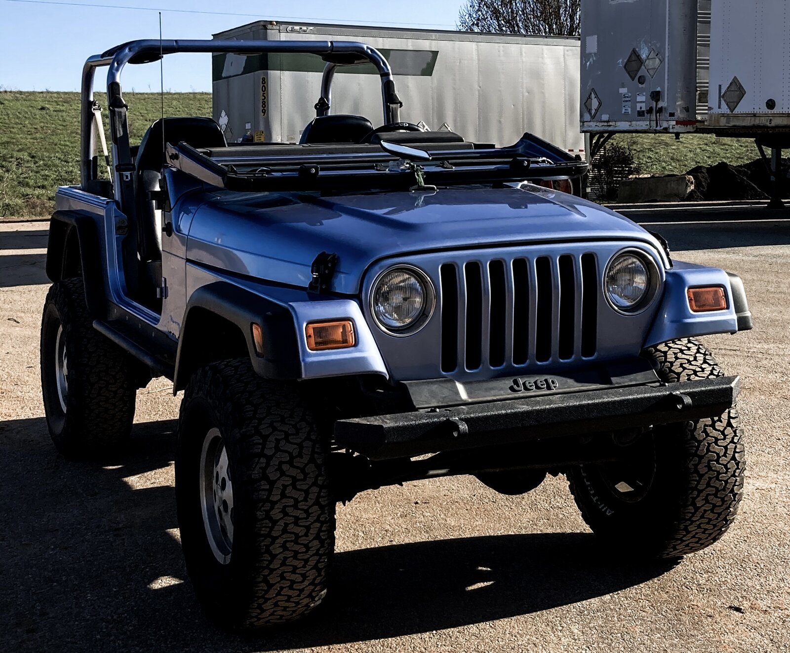 Is folding down the windshield illegal? | Jeep Wrangler TJ Forum