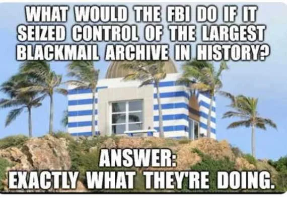 fbi what do largest blackmail archive exactly what doing