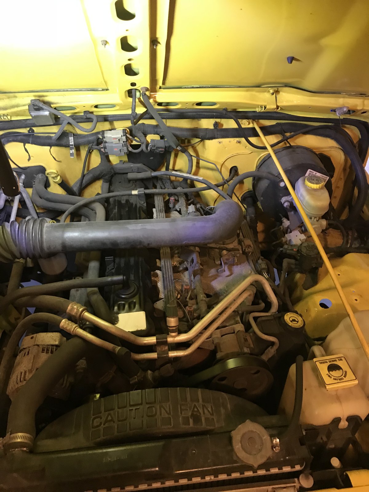 Cleaning Up The Engine Bay Jeep Wrangler Tj Forum