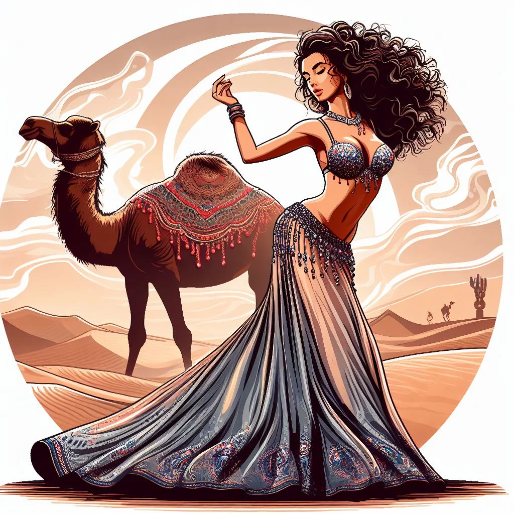 bellydancerwith camel.webp