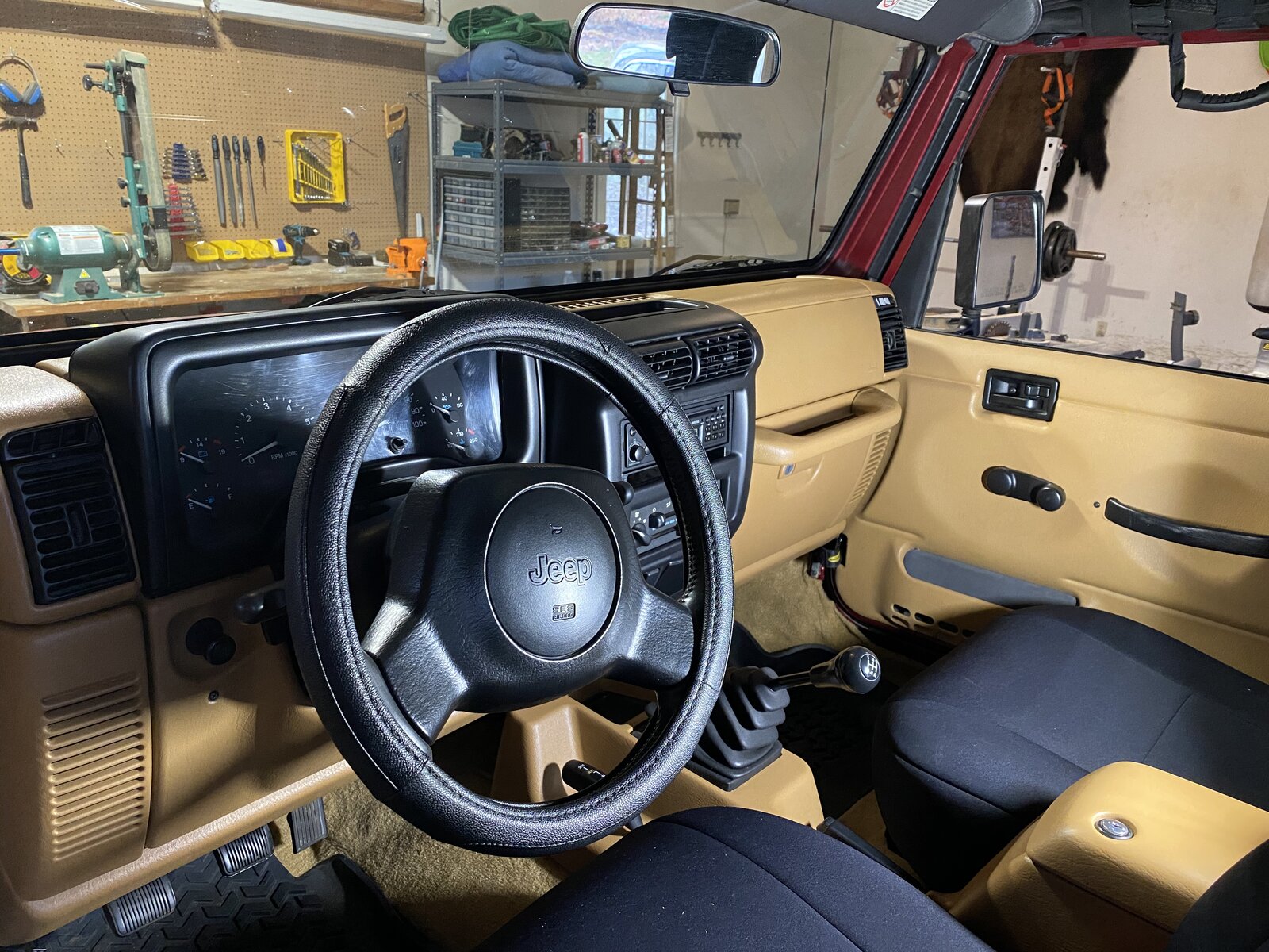 Tan dash color from '97 & '98's | Jeep Wrangler TJ Forum
