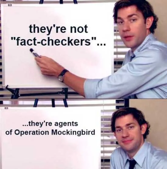 office halpert not fact checkers operation mockingbird