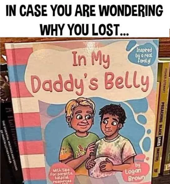 childrens book daddys belly why lost