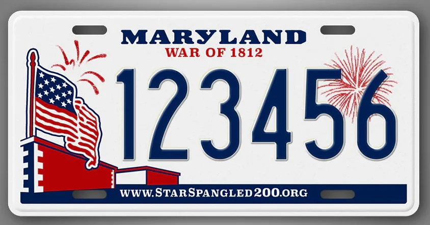 custom-text-maryland-war-of-1812-license-plate-numbers-car-tag.webp