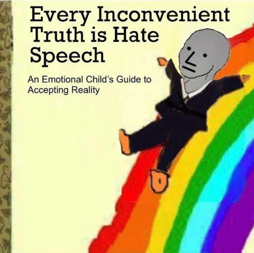 book emotional child guide inconvenient truth hate speech npc liberal