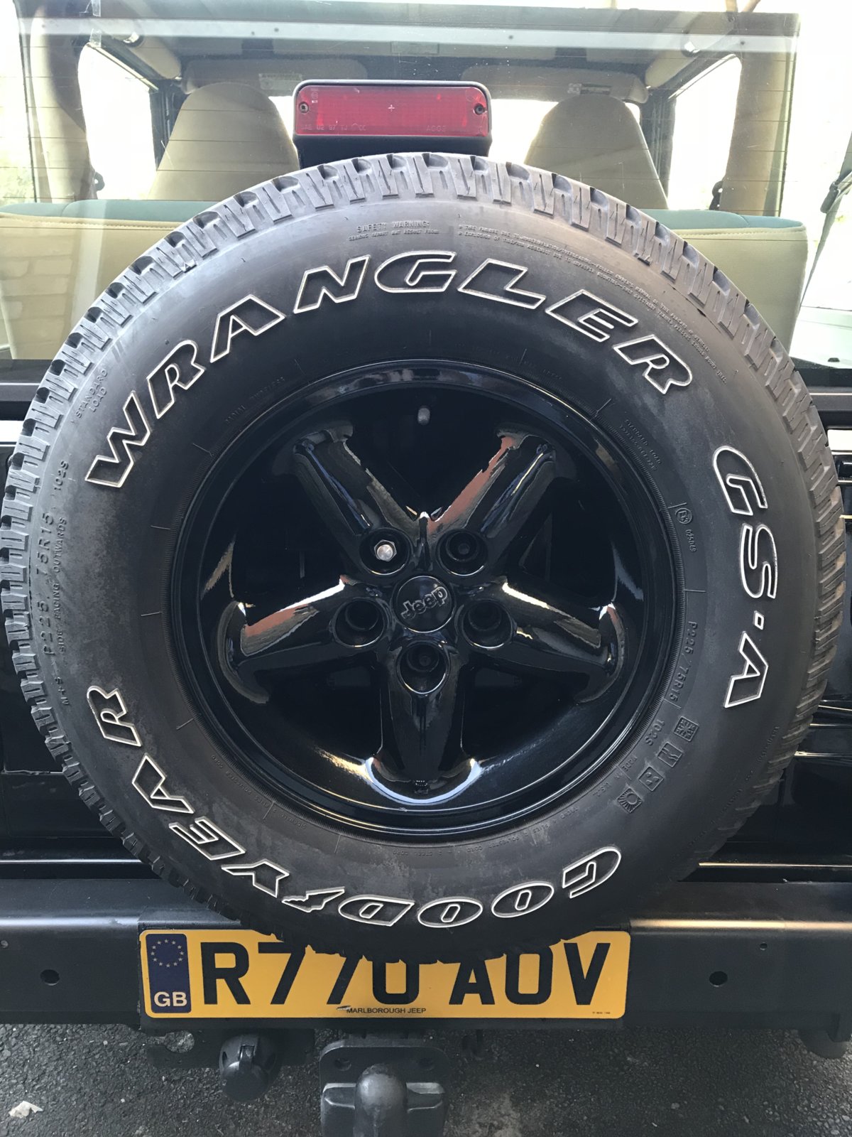 Spare Tire Cover | Jeep Wrangler TJ Forum